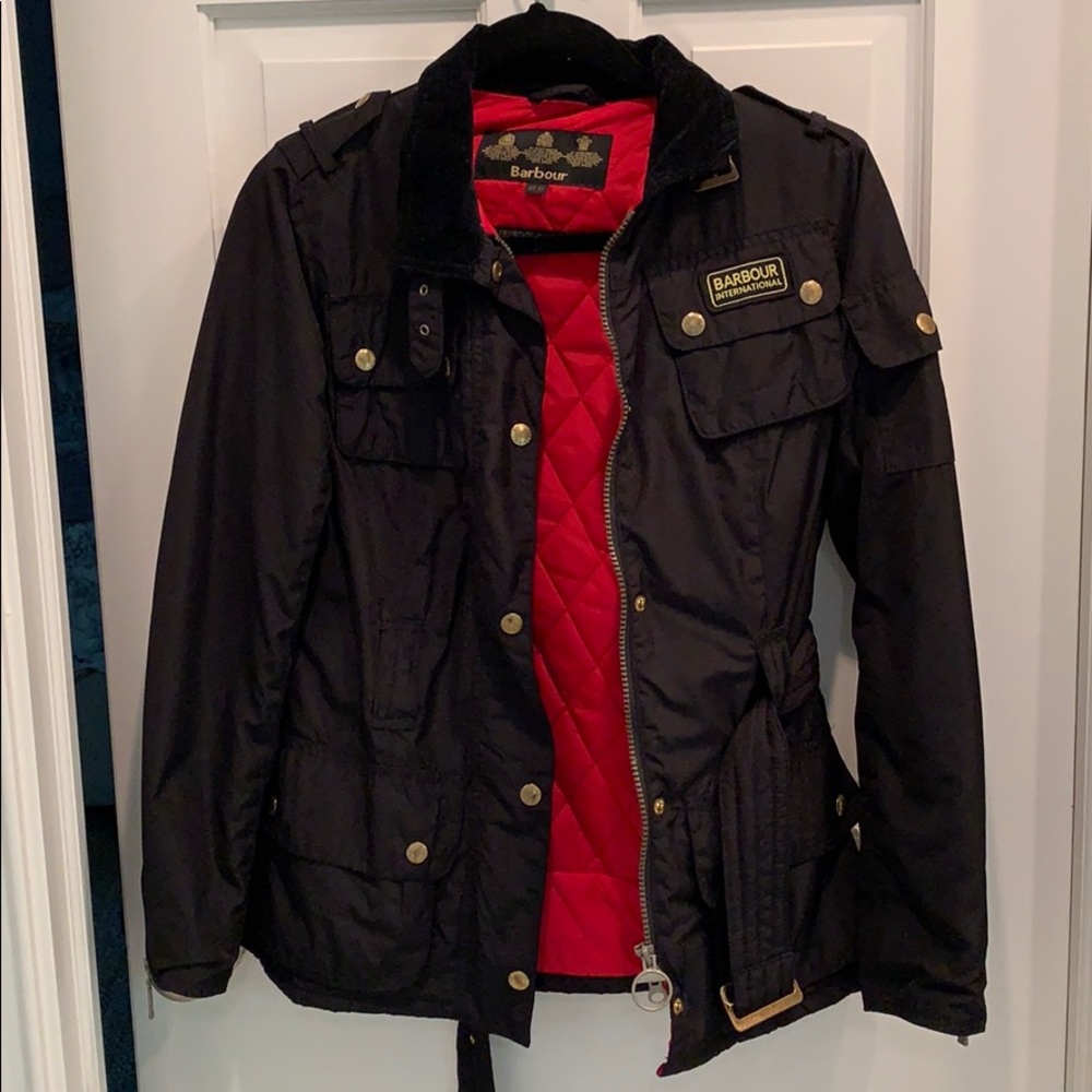 Barbour International Women’s Quilted Jacket US 6